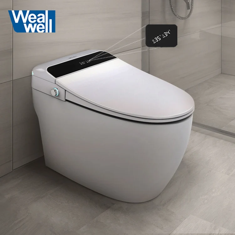 OEM support Novel design automatic  toilet self cleaning  intelligent ceramic  toilet bidet