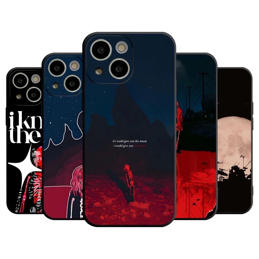 Punisher Phoebe Bridgers Phone Case For 14 Pro Max For Apple Iphone 16 15 Po Max 12 Mini 11 13 Pro Xr X Xs 8 7 Plus Back Cover