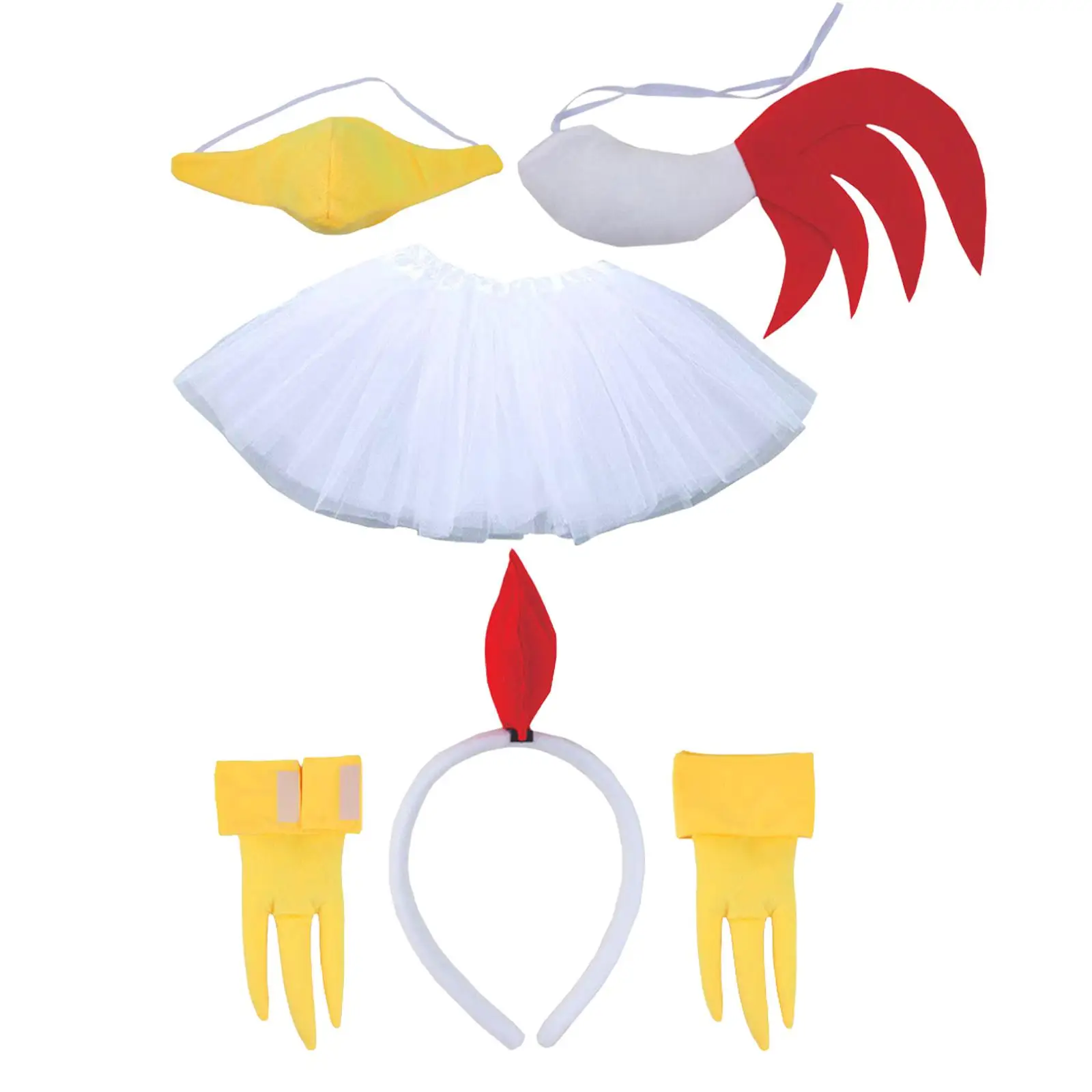 مجموعة عصابة رأس لزي الدجاج لعيد الفصح لعطلة عيد الميلاد #3