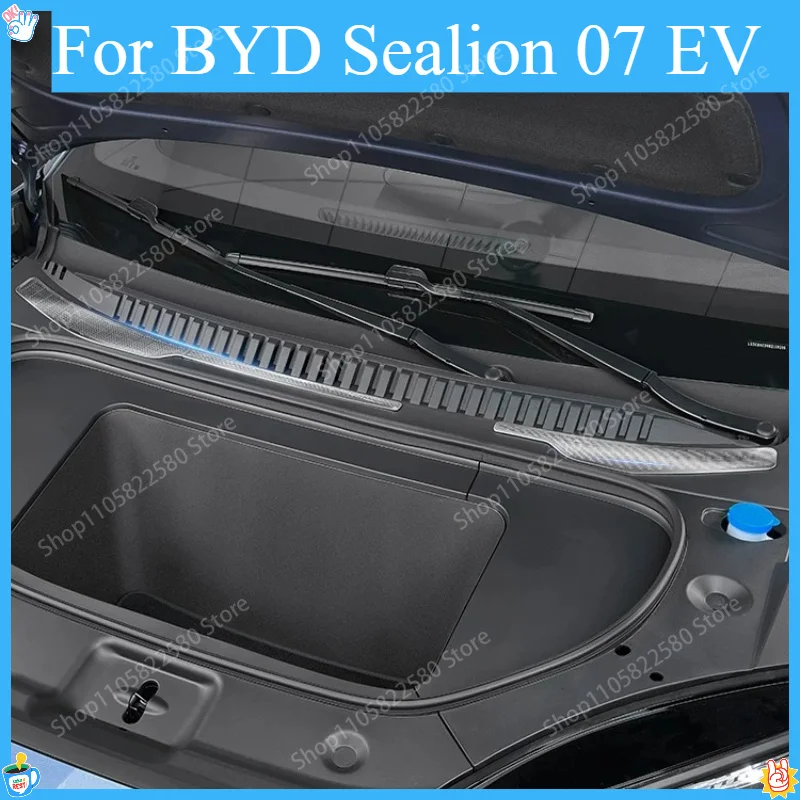 For BYD Sealion 07 EV Front Cabin Drain Filter Cover Frunk Sink Anti-clogging Net Protective Cover Car Accessories