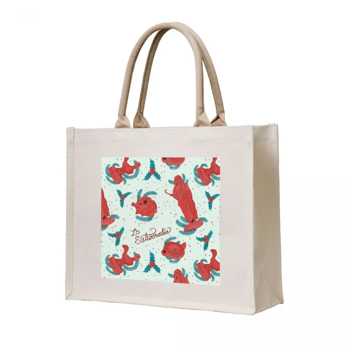 

Terracotta Saturnalia Tote Bag ecological bags female bag tote bag women Customizable tote