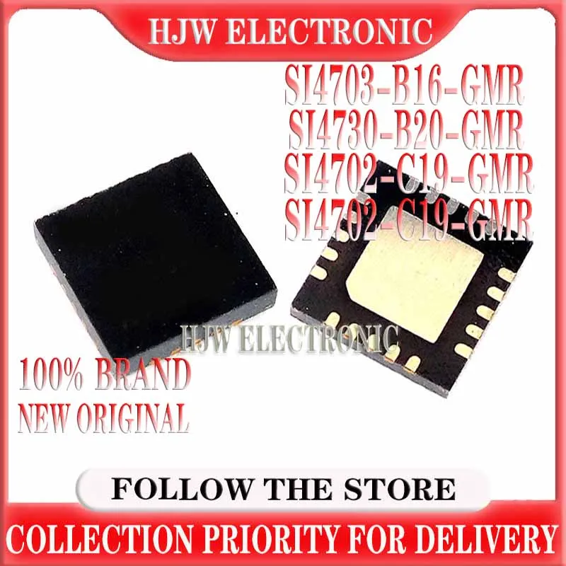 SI4702 SI4702 SI4703 SI4730 B20 B16 GMR C19-GMR Package QFN-20 New Original Authentic Wireless Transceiver Chip IC