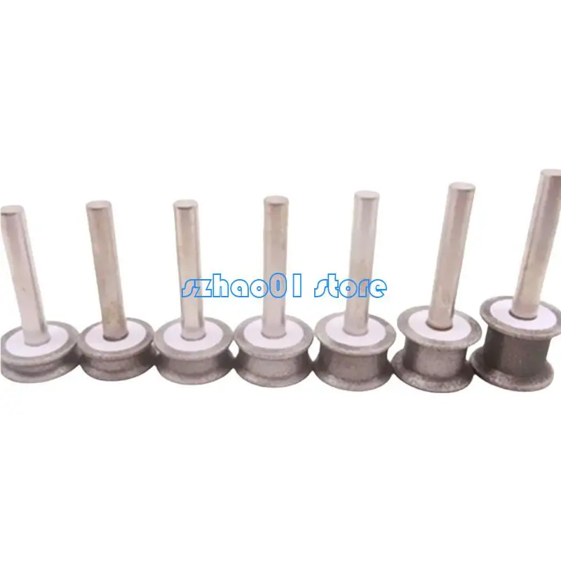 

85LA Solid Diamonds Grinding Wheel For Jewelry And Crafting Projects 12/10/8/6mmSlot