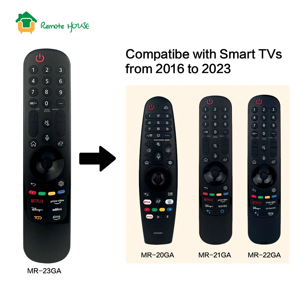 Voice Remote Replacement for Magic Remote MR22GN with Pointer and Voice Function for 2022 OLED QNED NanoCell