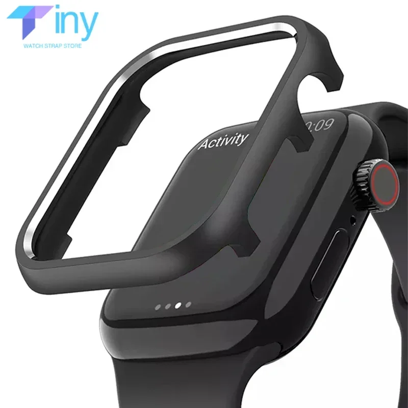 Aluminium Cover for Apple Watch Case Ultra 2 49mm 41mm 45mm Full Bumper Frame IWatch Series 10 9 8 7 6 Se Protector 46mm 42 44mm