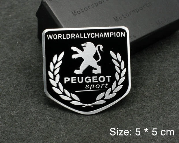 Auto-Styling-Aufkleber 3D Aluminium Heck-Emblem Abzeichen Karosserie-Dekor für Peugeot 408 4008 308 3008 Rifter 5008 508 2008 208 301 RCZ 407 – Detail 4