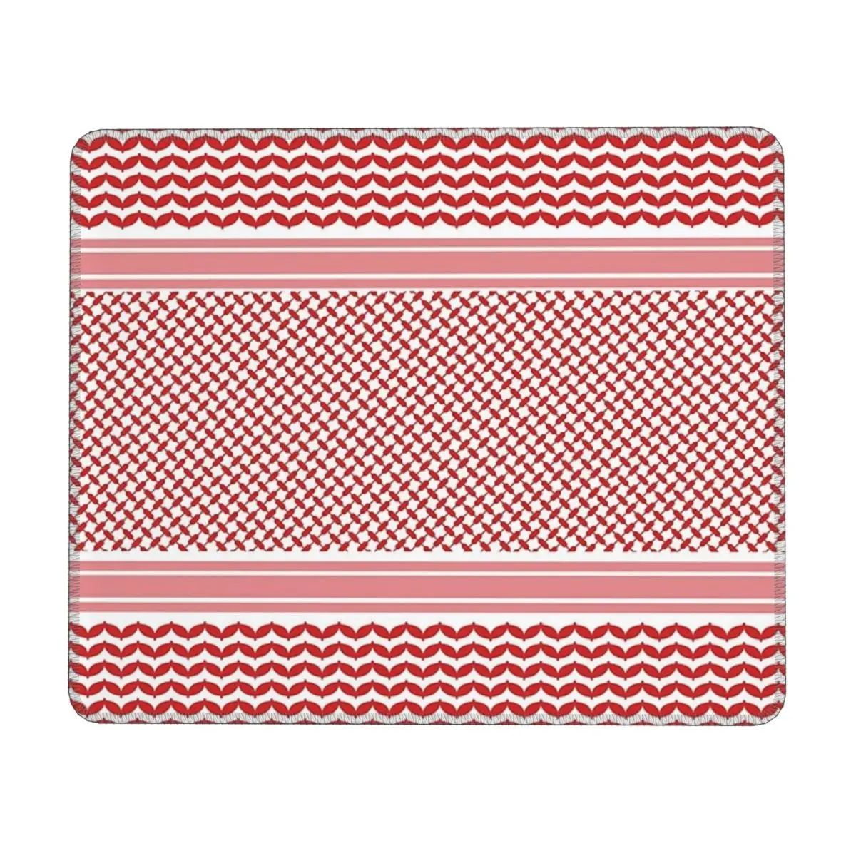 

Jordanian Shemagh Design Mouse Pad Computer Keyboard Mouse Mat Gaming Laptop Desk Mat Office Accessories Table Mats