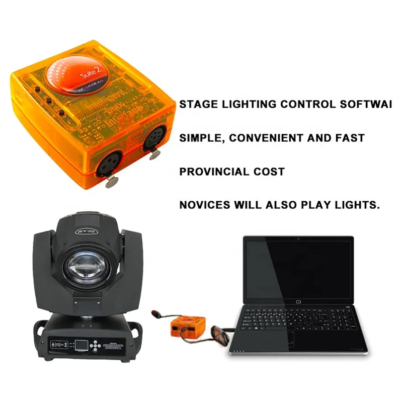 Sunlite Suite 2 1536Chs Sunlite FC DMX-controller Led-module Podiumverlichting Console
