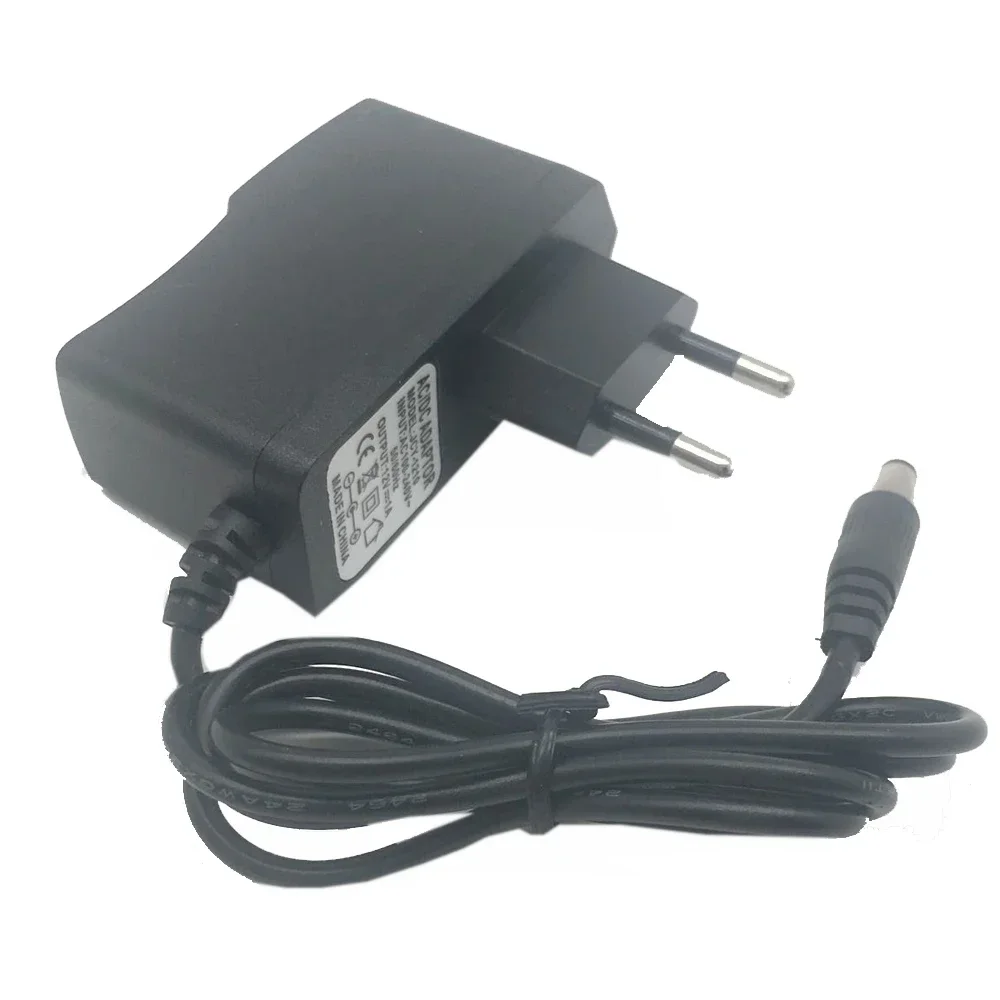 1PCS 12V1A New AC 100V-240V Converter power Adapter DC 12V 1A 1000mA Power Supply EU Plug DC 5.5mm x 2.1mm