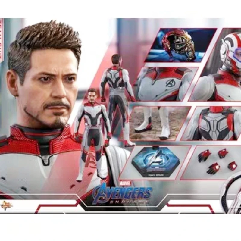 

Original Hottoys Ht Mms537 1/6 Marvel Tony Stark Team Suit Avg4 Avengers: Endgame Iron Man Anime Action Figures Birthday gift