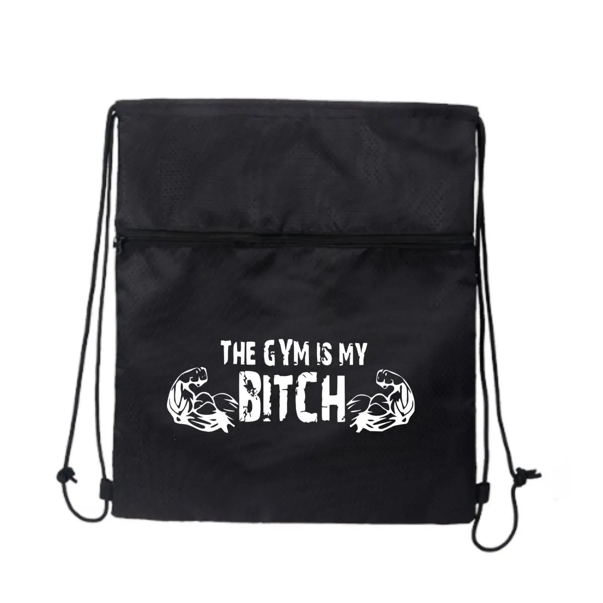 

Тренажерный зал с надписью Text Art Большая вместительная сумка на молнии на шнурке позволяет все, что вам нужно