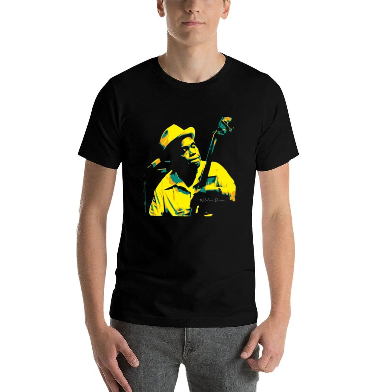 ويلي ديكسون ويلي ديكسون. ويليام جيمس ديكسون. تي شيرت موسيقي بلوز أمريكي ومغذي وكاتب الأغاني ومنظم وتسجيل pr #5