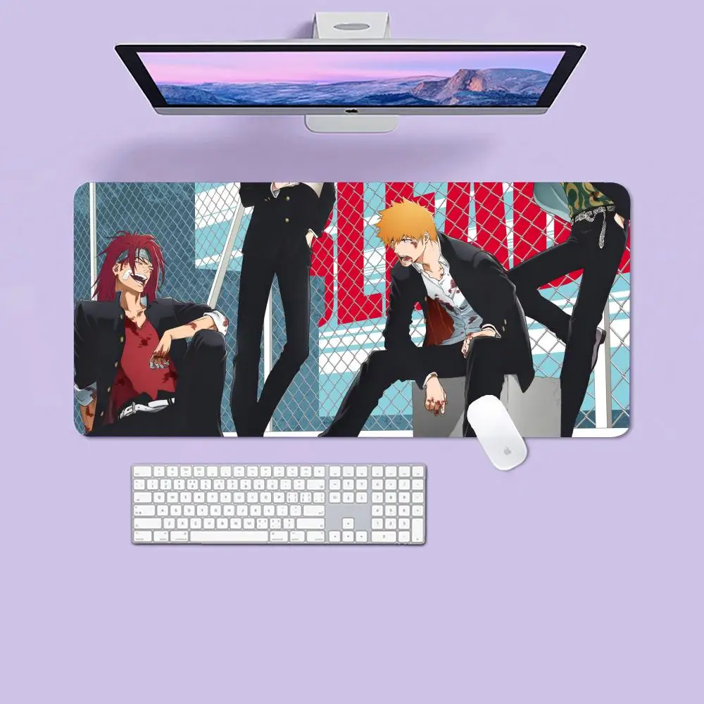 

Bleach Mouse Pad Gaming Mouse Desk Mat Large Keyboard Pad Desktop Rubber Mouse Cushion