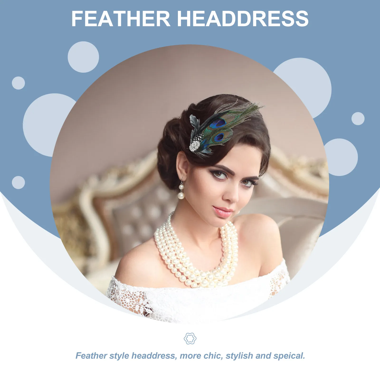 

Праздничный головной убор премиум-класса: мягкий, удобный, для шоугёрл, танцевальных вечеринок, косплея, винтажных костюмов, модный аксессуар