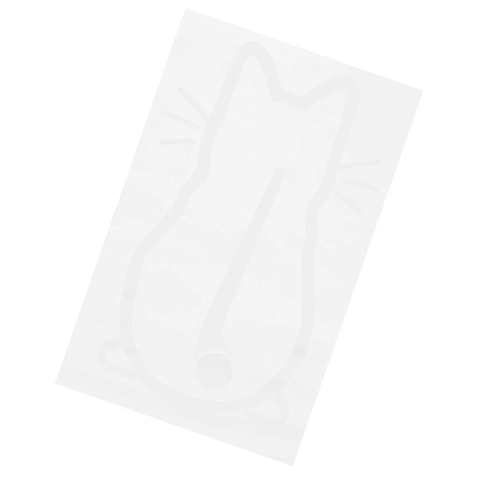 Cat Waving Tail Car Sticker Reliable Car Window Decal Decoration for Vehicle Laptop Water Bottle Luggage Snowboard