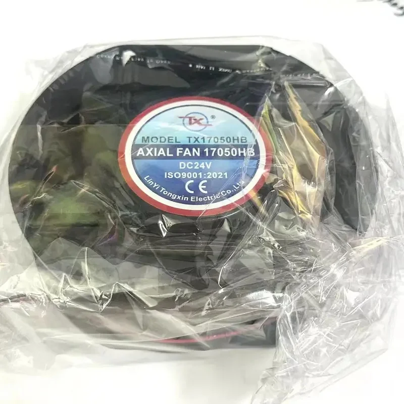 H+TX TX17050HB DC 24V 172x172x51mm 2-Wire Server Cooling Fan