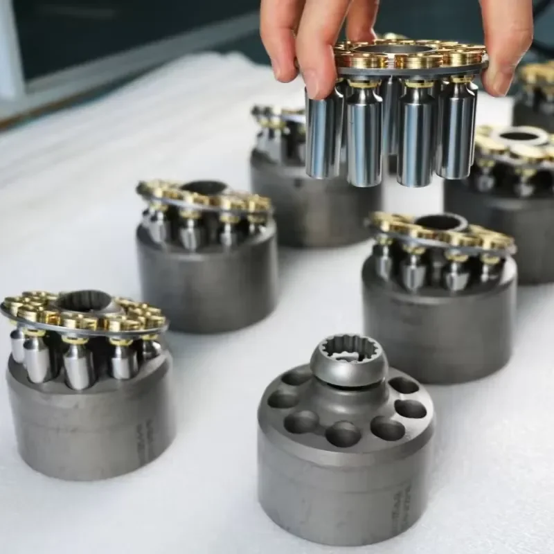 Hydraulic Piston Pump Repair Parts A4VG45DA2D2/32R-N02 A4VG28 Cylinder Block Valve Plate Piston Shoe Seal Overhaul Kit