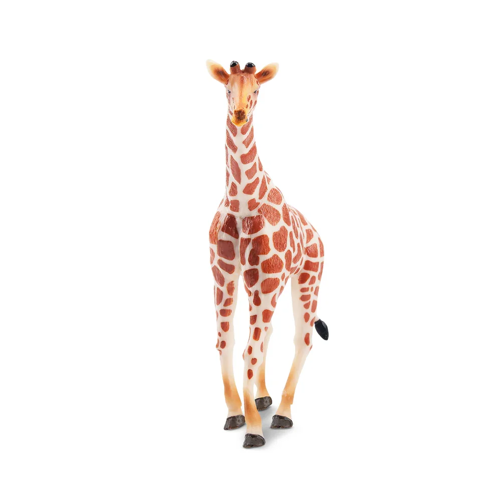 Toymany Simulazione In Piedi Giraffa Fauna Selvatica Modello Animale Giocattolo Mini Figure Bambole Action Figurine Giocattoli Regalo Per Bambini Torta Decora