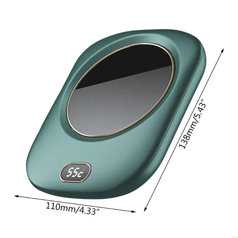 D0AB Coffee Mug Warmer for Office مكتب قهوة دافئ طبق لشاي شاي كاكاو الحليب