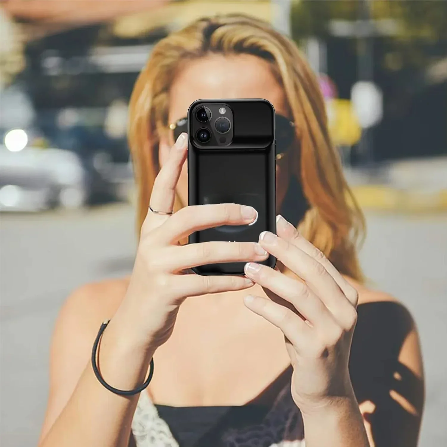 

Чехол для умного зарядного устройства для iPhone 16 Pro Max/16 Pro/16e/16 Plus, аккумулятор Power Bank, внешняя крышка для зарядки аккумулятора Capa