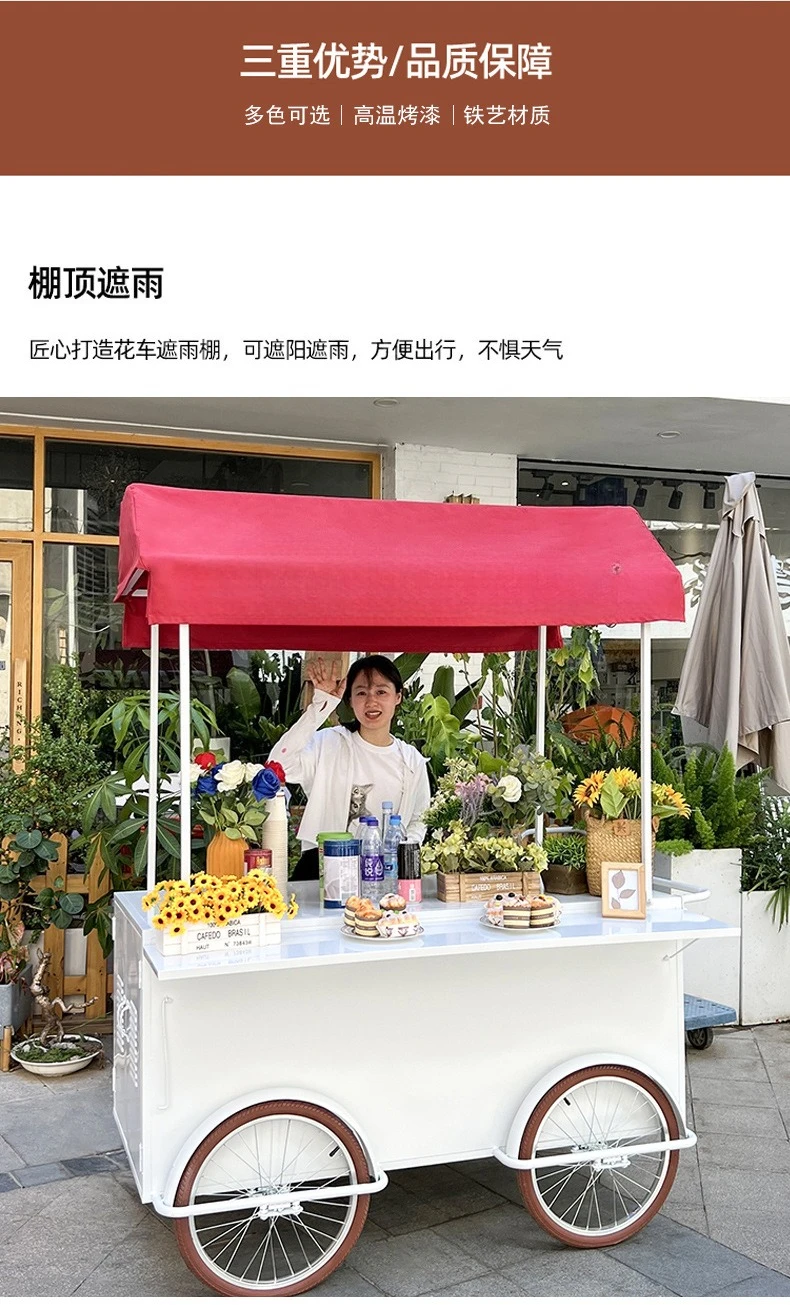 Outdoor Mobile Food Truck Stall Snack Truck Promotional Stall Truck