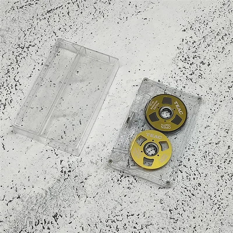 SR-สองด้านสีที่อยู่อาศัยเทปเปล่าโลหะมินิบันทึก 55 นาทีเทปเปล่าเทปคาสเซ็ตเปล่า, ใช้งานง่ายสีเขียว