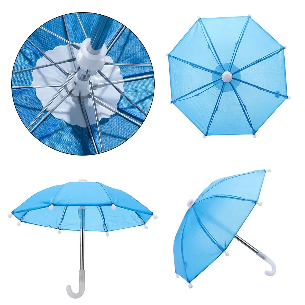 Children's  Props Dollhouse Costume Game  Decoration Mini Rain Gear Lace  Umbrella    Accessories