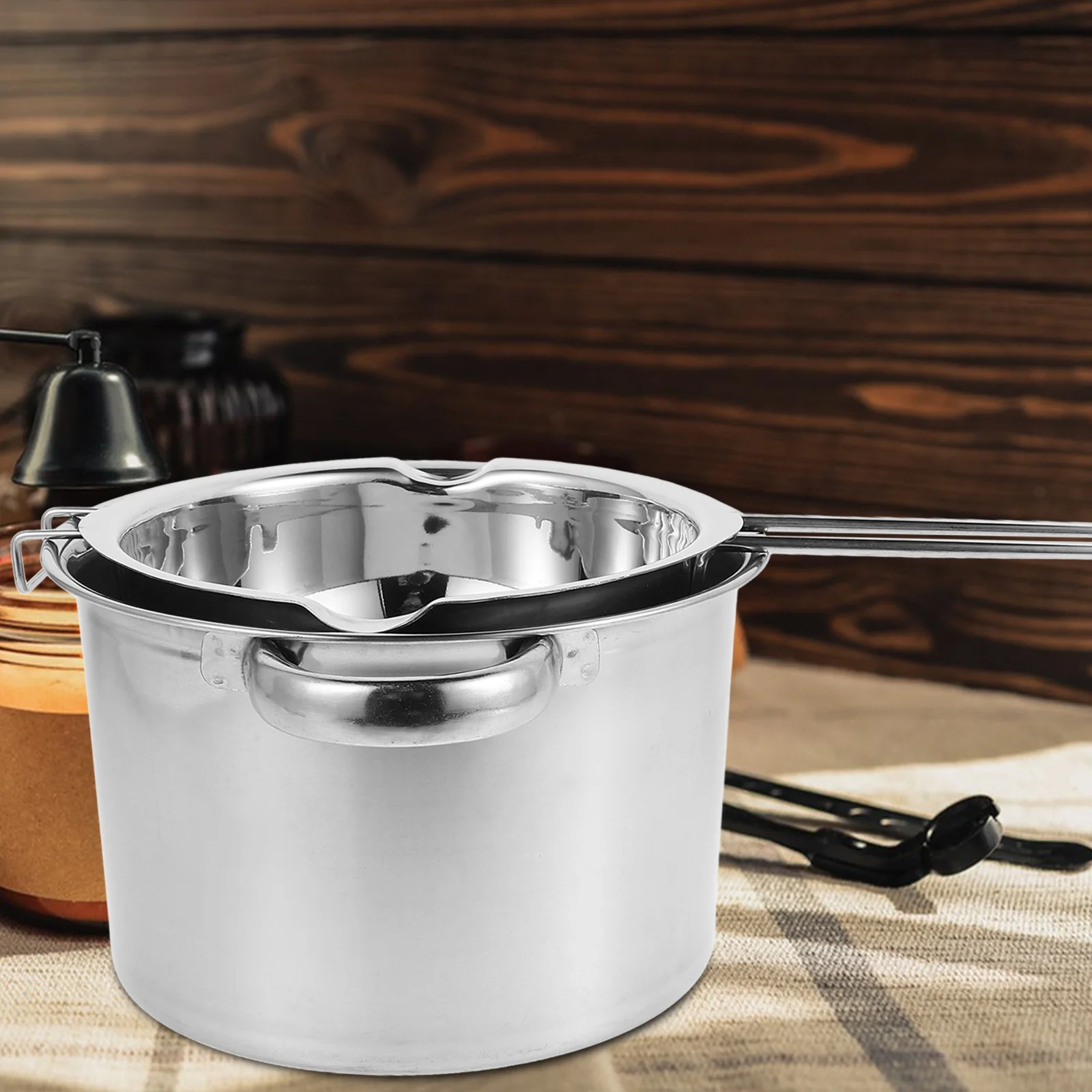 

Набор для плавления воска с длинной ручкой, из нержавеющей стали, для изготовления ароматических свечей и домашней парфюмерии