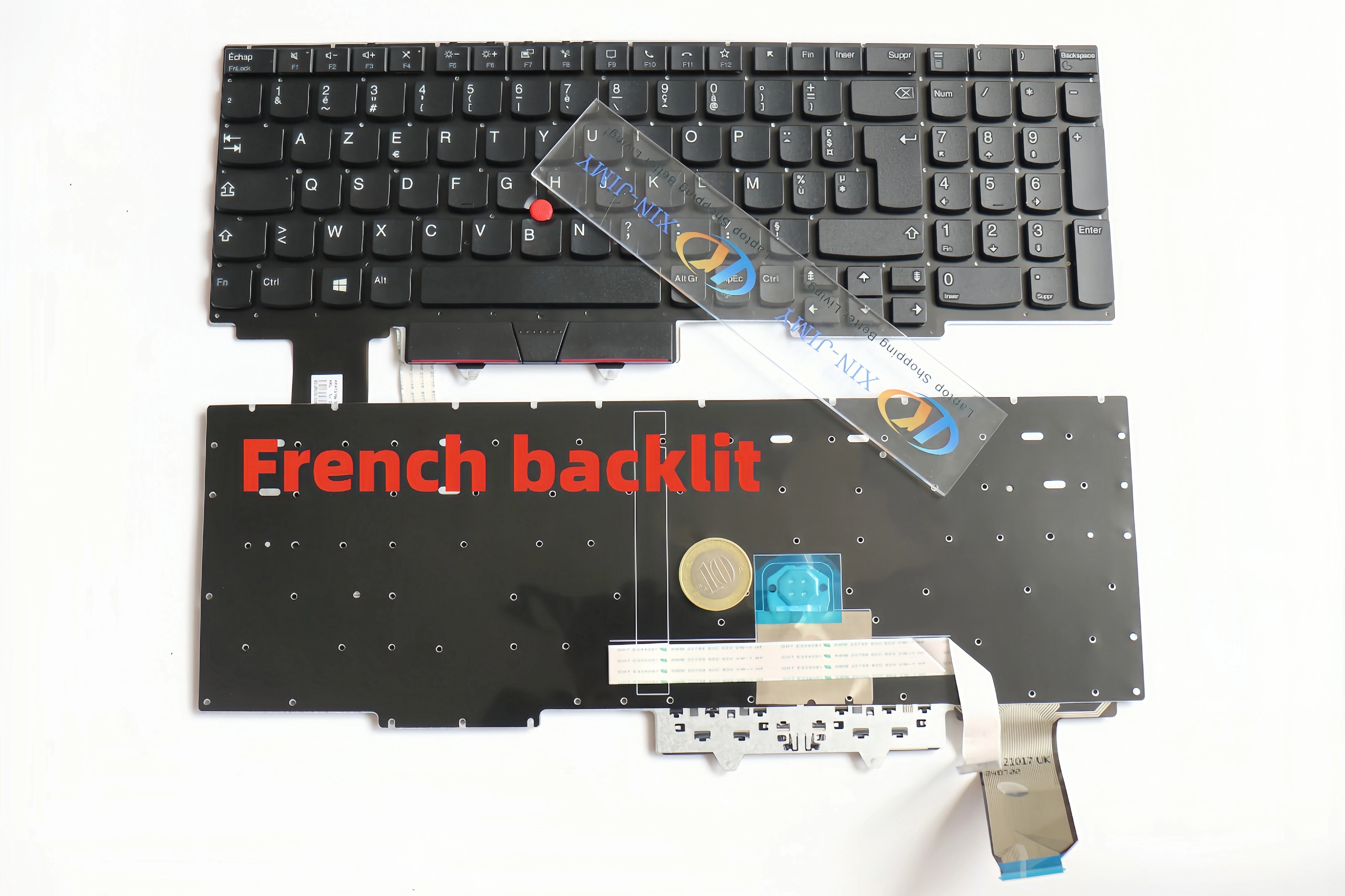 

New French Keyboard For Lenovo Thinkpad E15 Gen 2 3 4 (Type 20T8 20T9 20TD 20TE) Laptop LA/SP Layout With Backlight