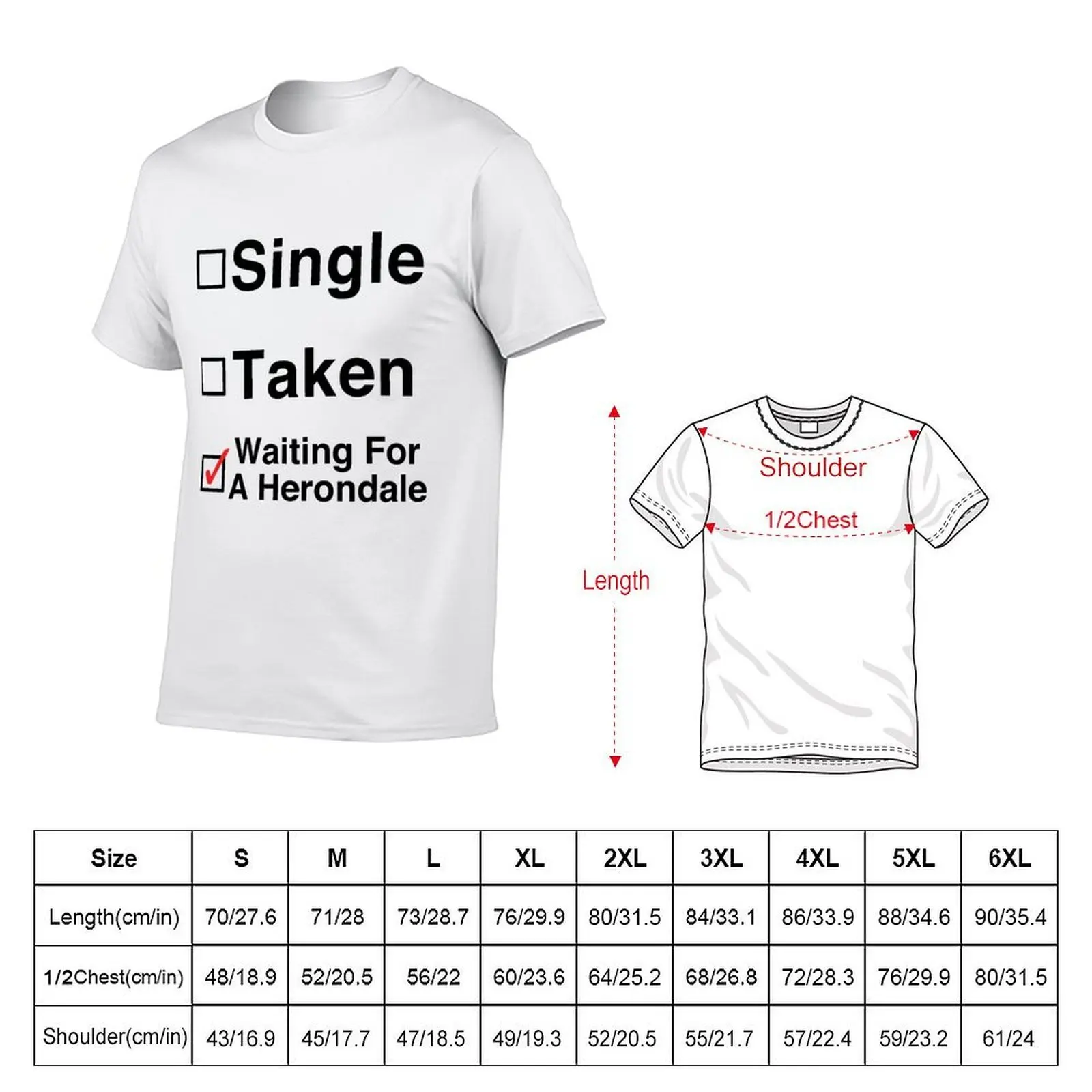 Waiting for a Herondale T-Shirt man graphic t shirt man t shirt designer man t shirts cotton T-shirt