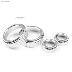 4 Stück für Hyundai Santa Fe MX5 Cruz Tucson 2024 2025 2026 Auto-Innenraum Armaturenbrett Audio-Lautstärkeregler Knopf Ringabdeckung Zubehör – Detail 9