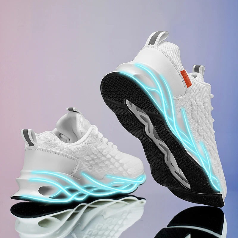 

Men's Breathable Casual Sneakers Luxury Trainer Fashion Loafers Running Shoes - Comfortable Race Shoes for Male