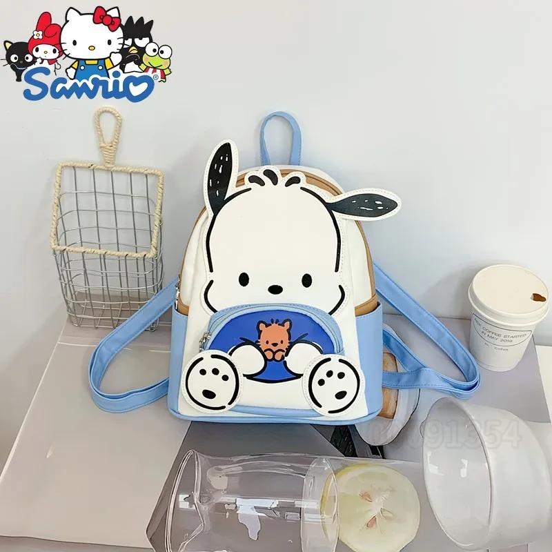 

Sanrio New Mini Backpack Cartoon Mini Women's Casual Backpack 3D Fashion Trend Children's Schoolbag Personality High Quality