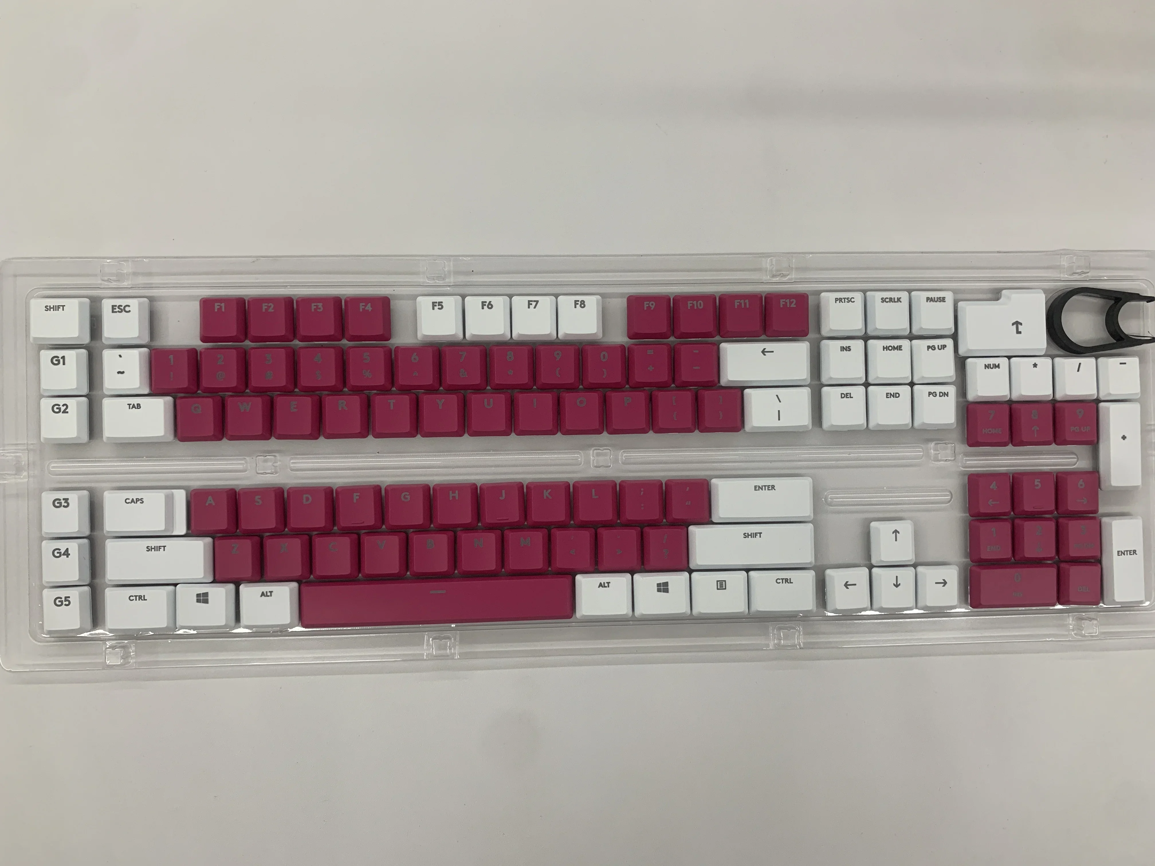 Imagem -05 - Teclado de Substituição Keycaps Grupo 111 Teclas Completas Keycaps Coloridos com Bolsas Apto para Logitech G913tkl 813 G915tkl G915 G815