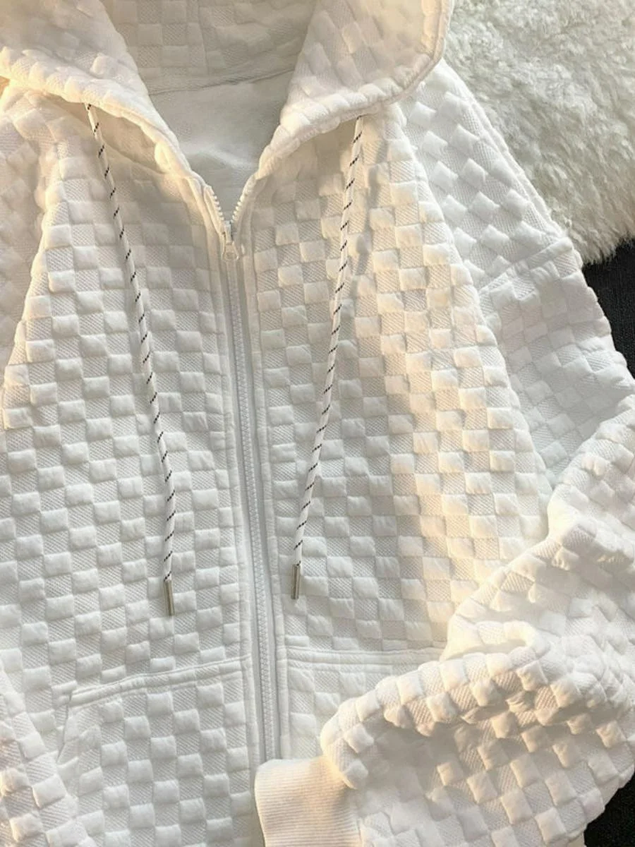 

Свободная женская толстовка с капюшоном, длинный кардиган све, пальто, весна-осень, удобный универсальный дизайн, корейский Sle, весна-осень