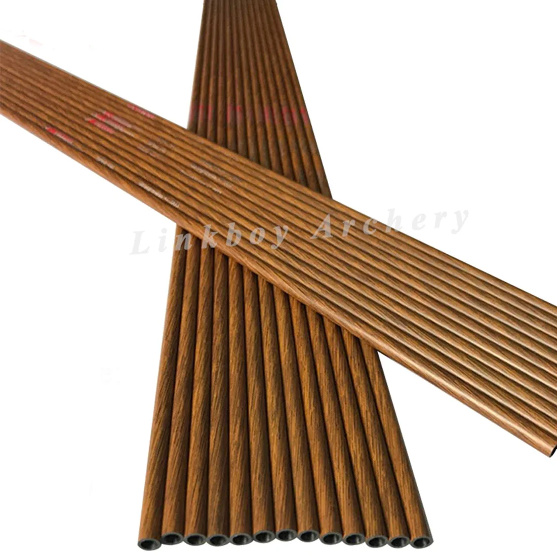 12 قطعة أسهم كربون نقي ID4.2MM الخشب الجلد SP800 900 1000 1100 1200 قوس منحني الطويل الصيد الملحقات #1