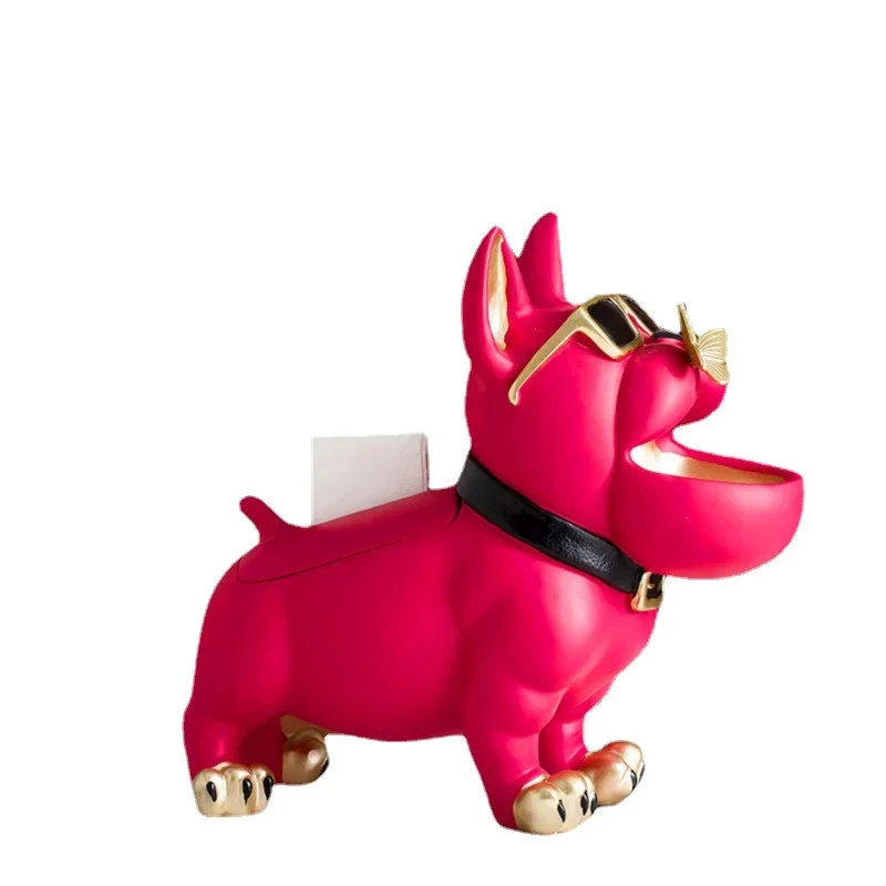 

Nordic luxury bear key storage ornaments door home creative decoration porch living room coffee table home accessories