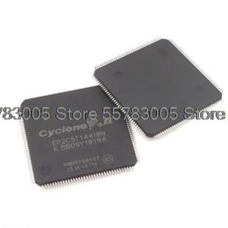 Puce Programmable Gate Array IC, EP2C8T144I8N, TQFPnavy, Nouveau, 2Pcs