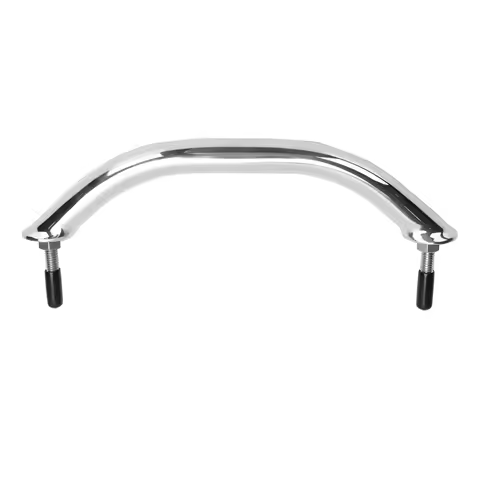 Boat Accessories Boat Handrails Marine Polished 8-5/8" Handle 316 Stainless Steel Deck Handrail High Quality for Yacht Hardware