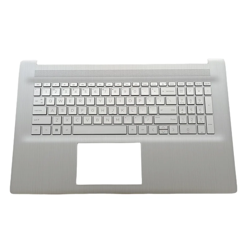 

New For HP 17-CP 17-CN 17T-CN C Case Backlit Keyboard, Silver M50456-001
