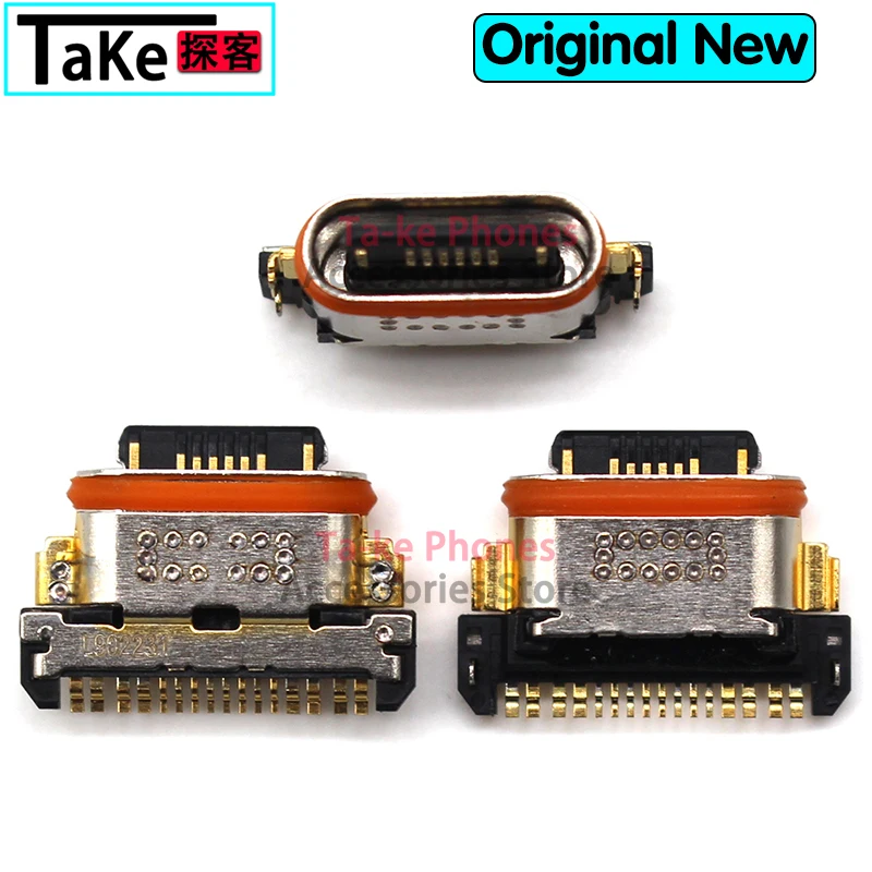 10-100Pcs For Double Screen S5 NEX2 IQOO Y9S VIVO X27 Pro X27Pro Nex Type-C USB Mobile Charger Connector Jack Charging Port Dock