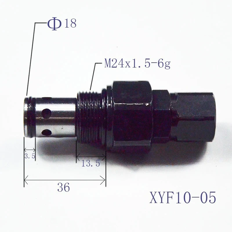 

10-05 Гидравлический резьбовой вставной клапан Переливный клапан Регулирующий клапан давления для альпинистских автомобилей
