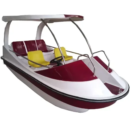 water park 5 passengers electric boat park products electric BBQ boat for sale