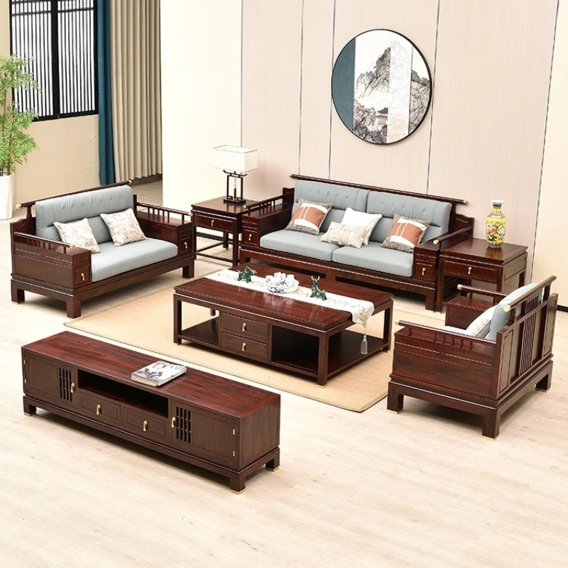 Villa light luxury solid wood furniture