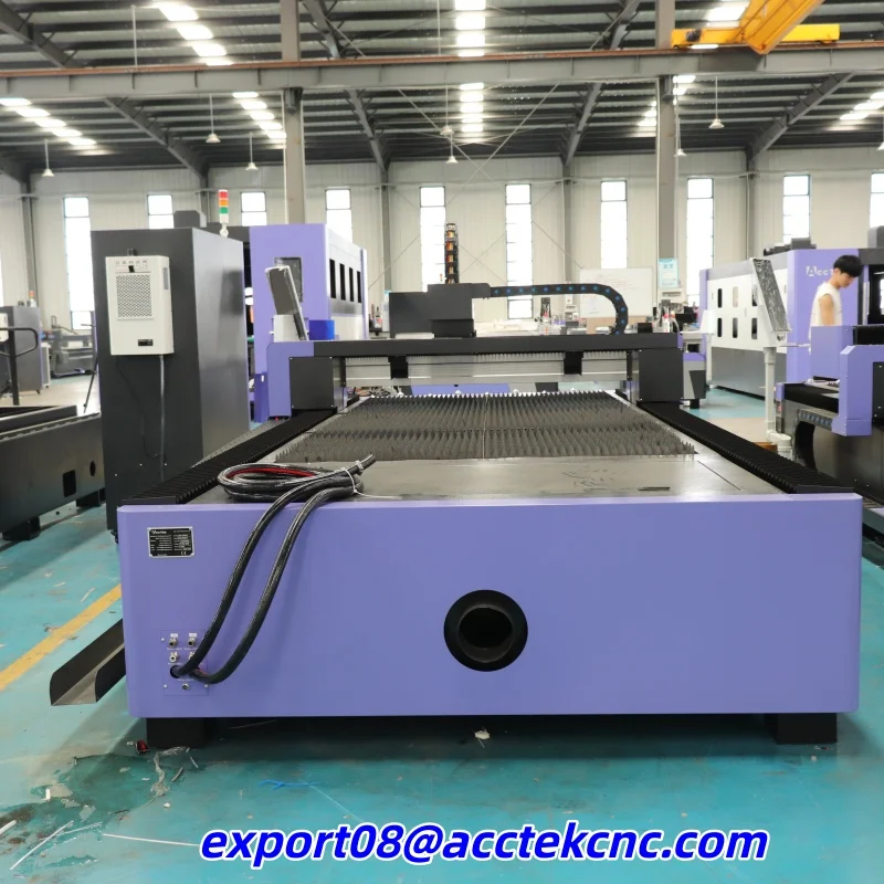 AccTek Lazer Fiber Laser Cutting Machine Cortadora Laser Golden Goose кеды For Industrial Steel Aluminum Plate Processing