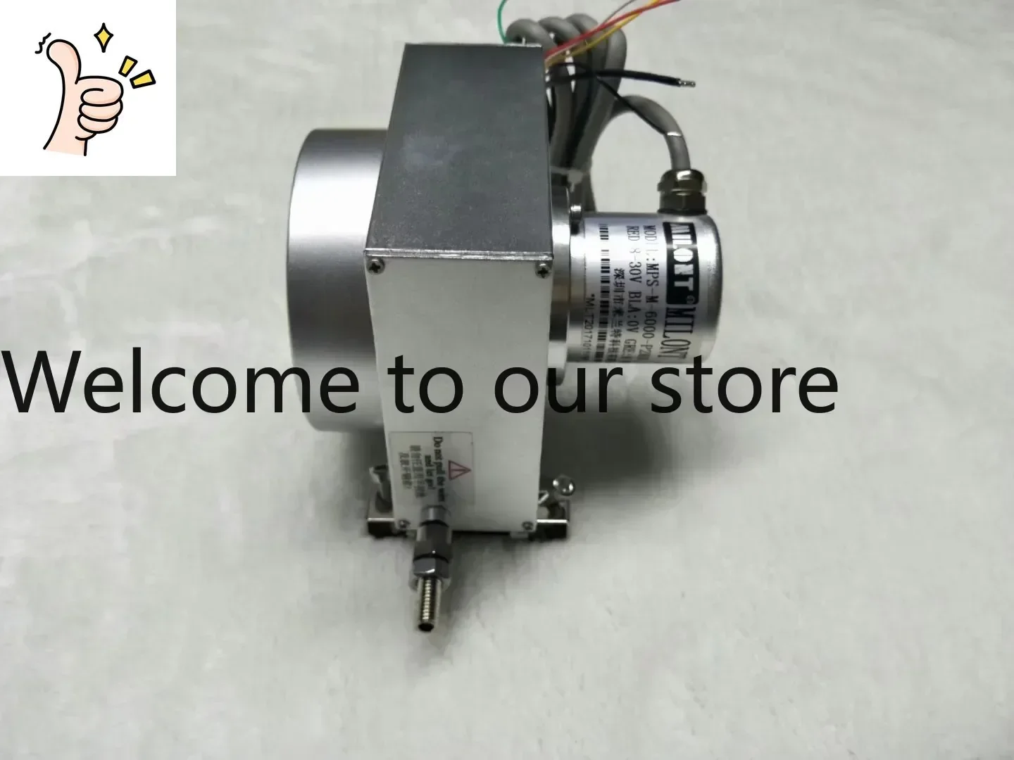 2025.4MILONT Mirante WPS-MM WPS-M MPS-M-6000mm-P-P Pulling Cable Displacement Sensor Pulse Output