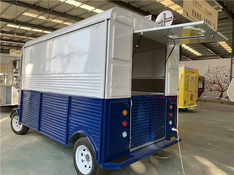 Электрическая винтажная мобильная тележка для еды, грузовик для хот-догов, торговый фургон с мороженым, автомобильный прицеп, свадебные киоски