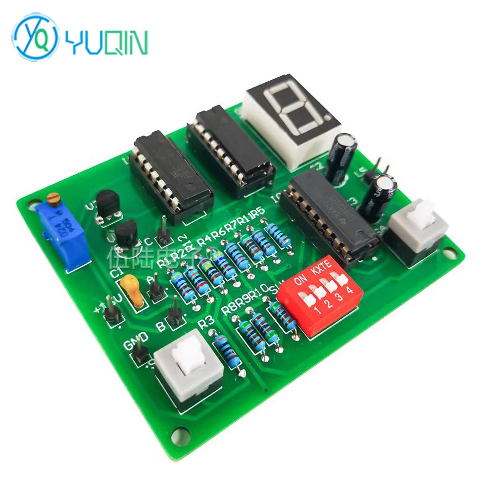 Programmable Timer DIY Electronic Kit for Practicing Welding Circuit Board and Assembling Components