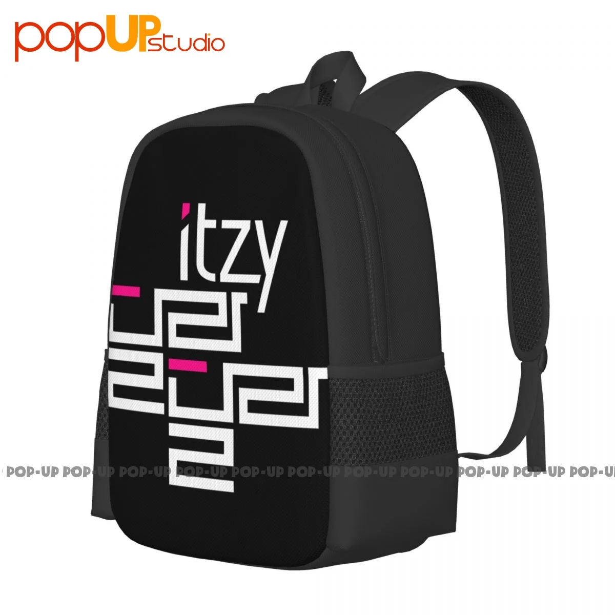 Itzy Dalla Dalla Logo Backpack Large Capacity Fashion Shoe Bag Shopping Bag Multi-function