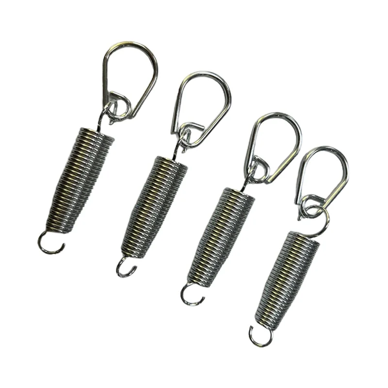 

4 Pcs Drum Tension Spring Heavy Spring Rings Bass Drum Foot Pedal for Accessories